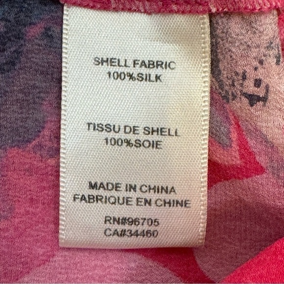 Rebecca Taylor Floral Print Top Size‎ 12 Women - Picture 10 of 11